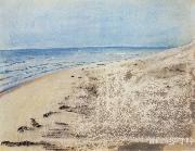 William Stott of Oldham Sand-dunes Sweden oil painting artist